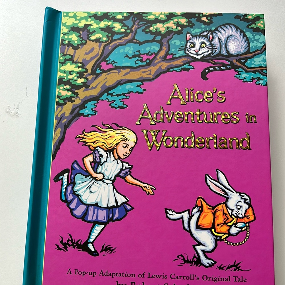 Alic’s Adventures in Wonderland Collectible Pop Up Book